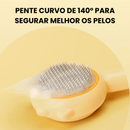 Escova Removedora de Pelos Autolimpante para Cães e Gatos