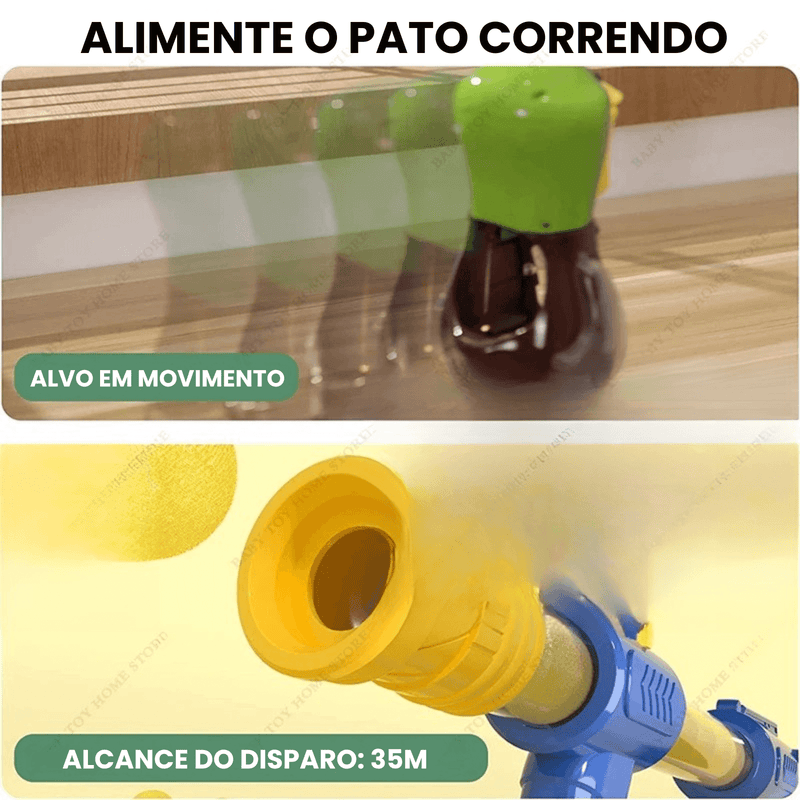 Jogo de Tiro: Pato Faminto