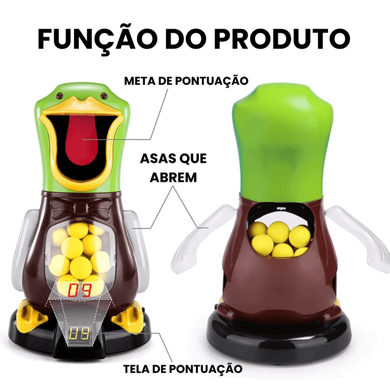Jogo de Tiro: Pato Faminto