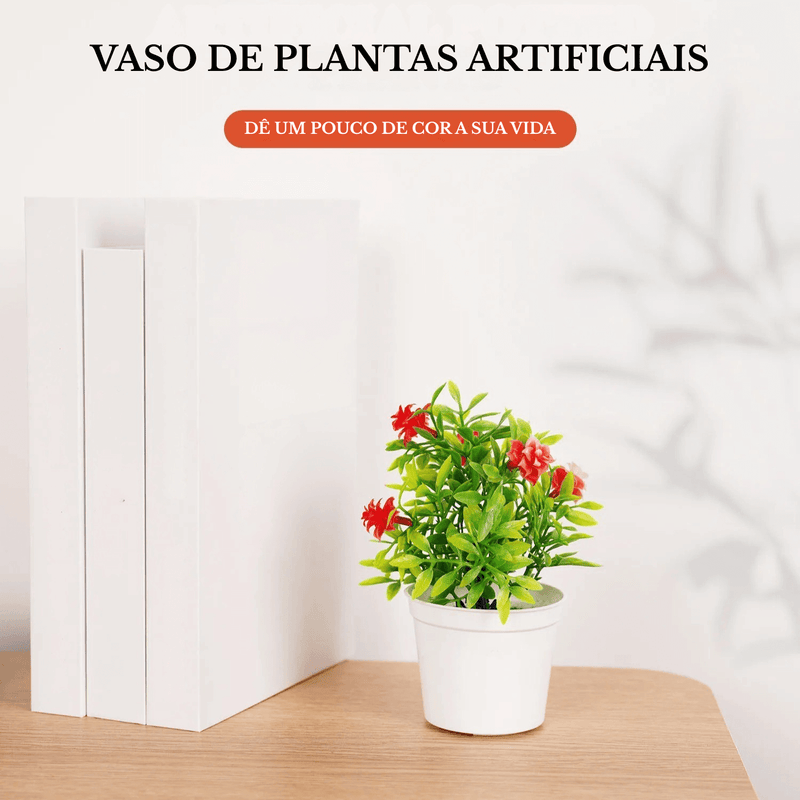 Vaso de Plantas Artificiais