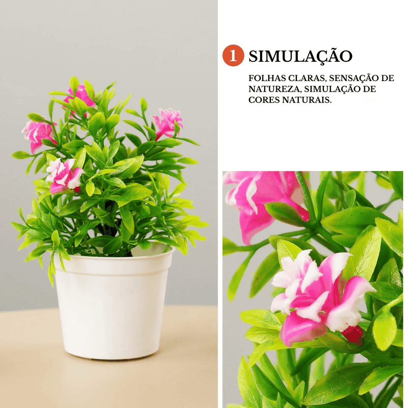 Vaso de Plantas Artificiais