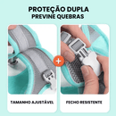 Coleira Peitoral Ajustável com Guia