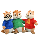 Kit 3 Pelúcias Alvin e os Esquilos