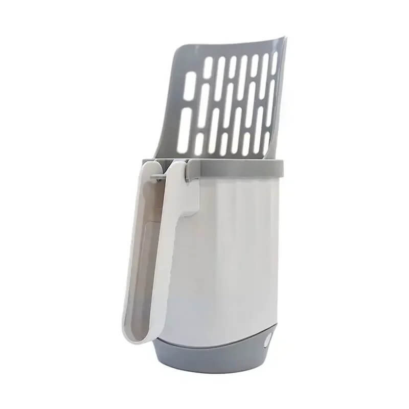 Pá de Limpeza para Cães e Gatos com Reservatório e Sacos Refil